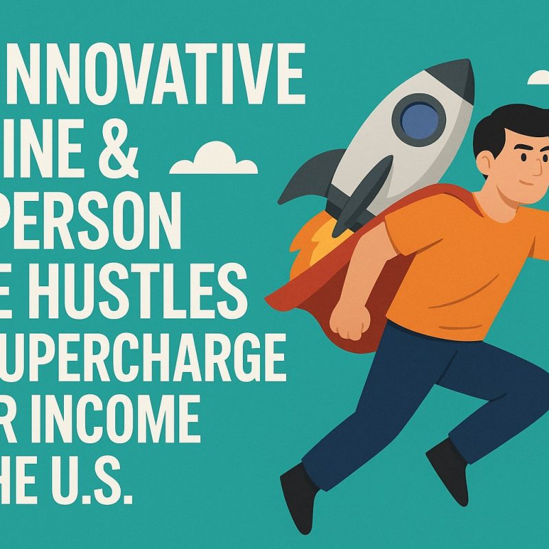 20 Innovative Online & In-Person Side Hustles to Supercharge Your Income in the U.S.