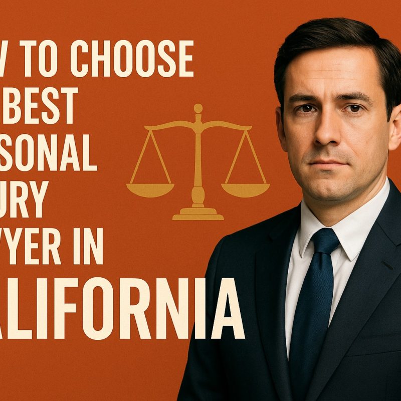 Choose the Best Personal Injury Lawyer in California
