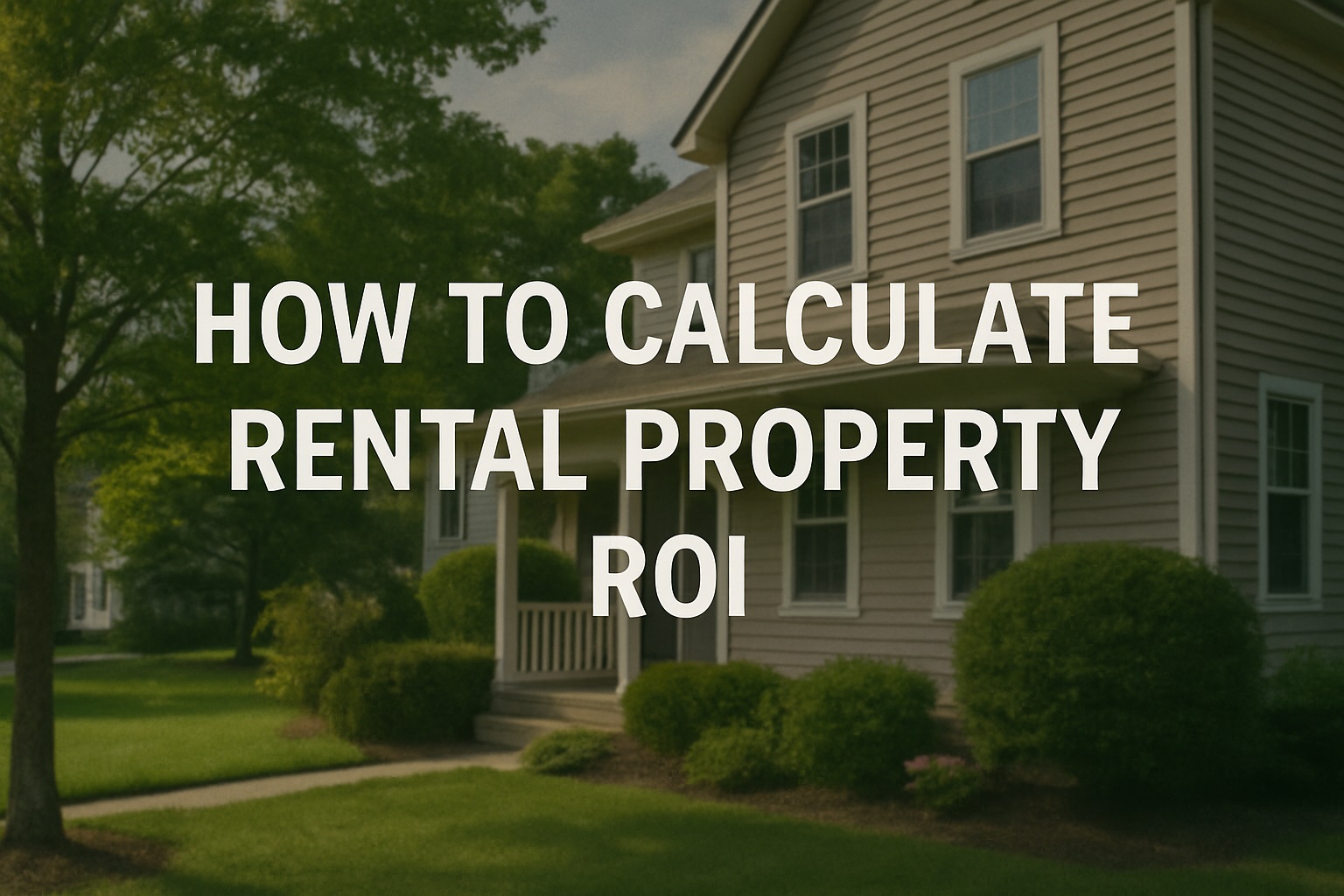 How to Calculate Rental Property ROI: Step-by-Step Guide