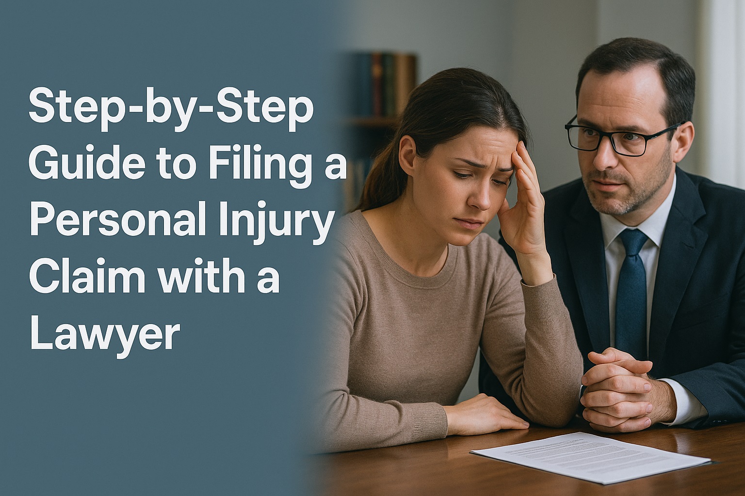 Step-by-Step Guide to Filing a Personal Injury Claim with a Lawyer